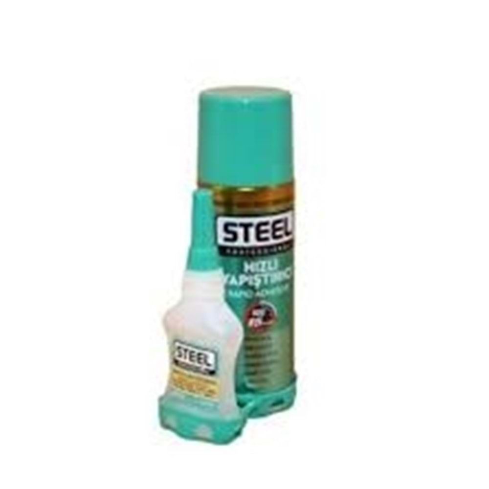 STEEL HIZLI YAPIŞTIRICI SETİ*200 ML*