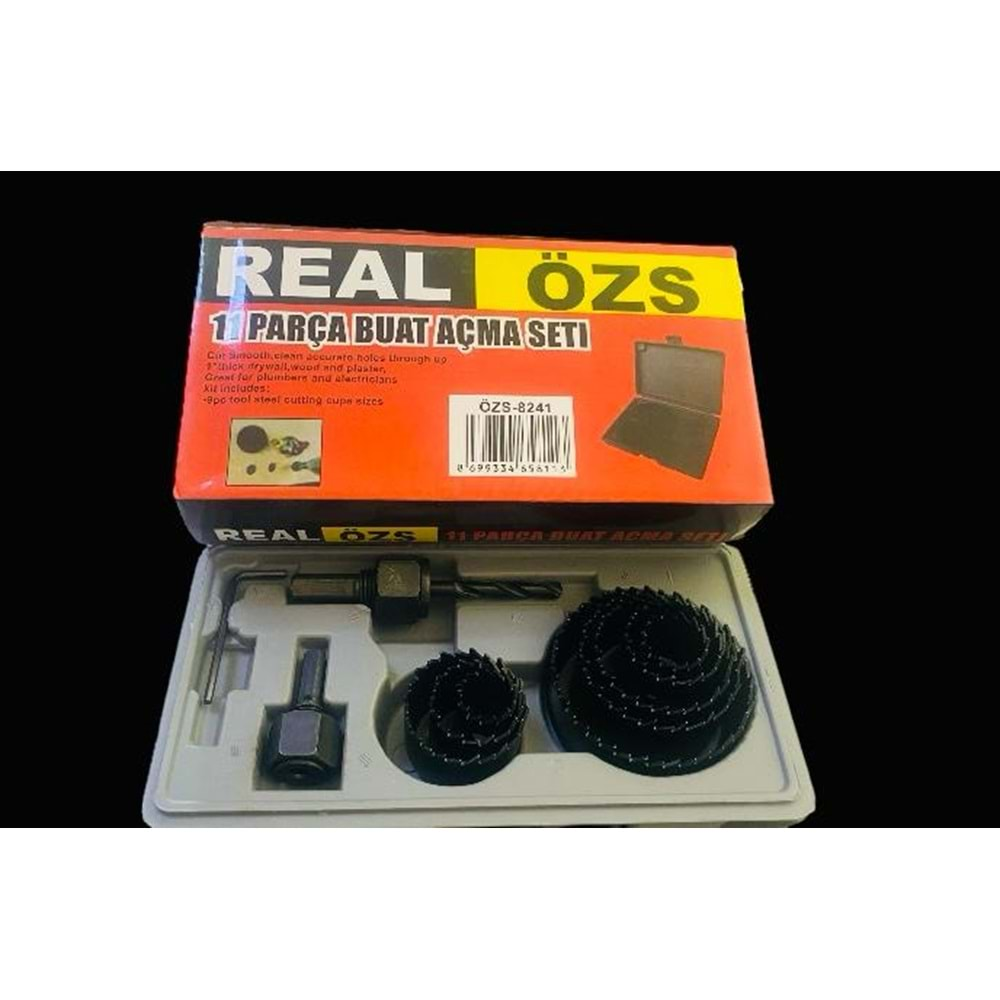 ÖZS-8241 REAL 11 PARÇA BUAT AÇMA SETİ