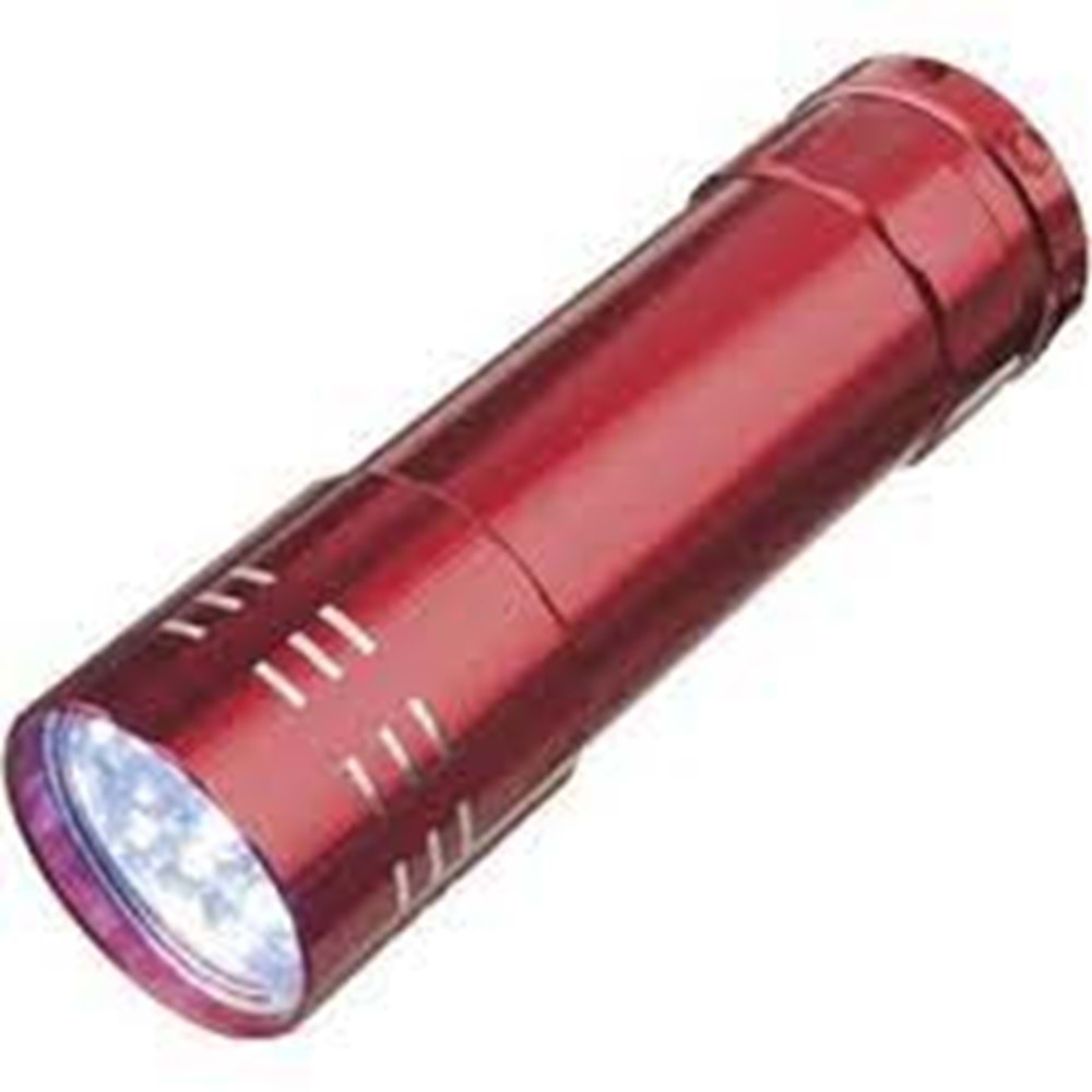 RT-907 METAL PİLLİ EL FENERİ *9LED*PKT24LÜ*