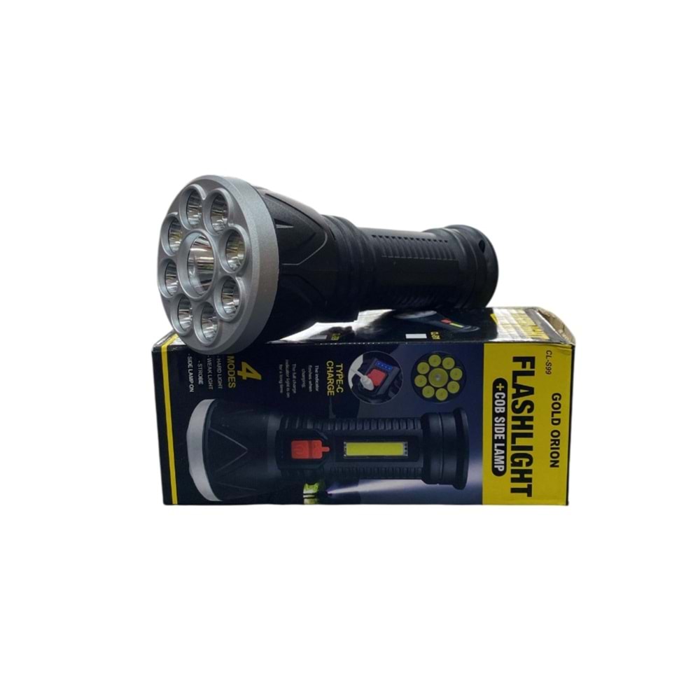 CL-S99 GOLD ORION EL FENERİ ŞARJLI
