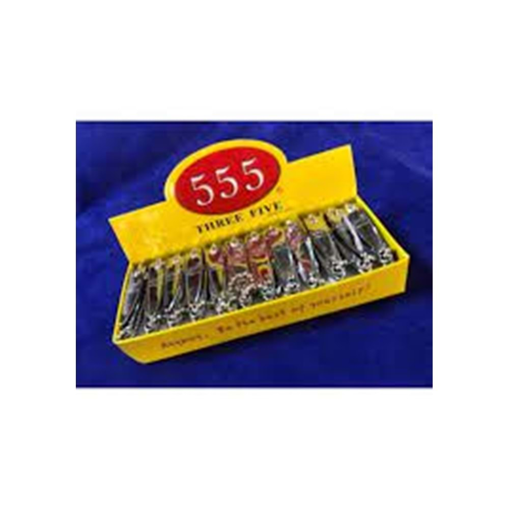 555 DESENLİ PAKET TIRNAK MAKASI BÜYÜK*12 PCS*