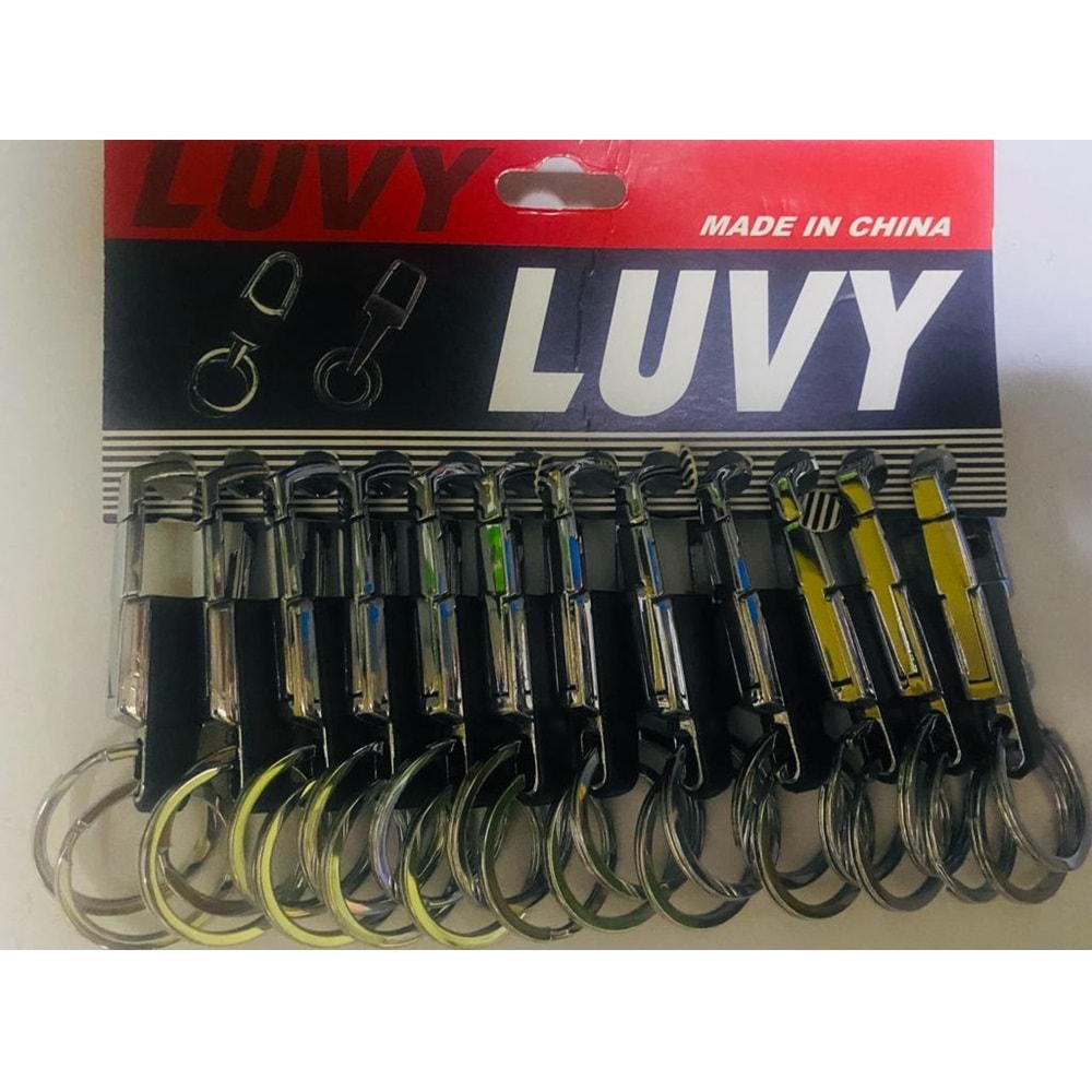 LUVY ANAHTARLIK KROM*12 PCS*