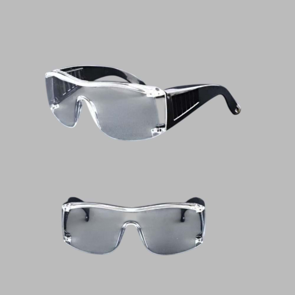 ECOLE ŞEFFAF KORUYUCU GÜVENLİK GÖZLÜĞÜ