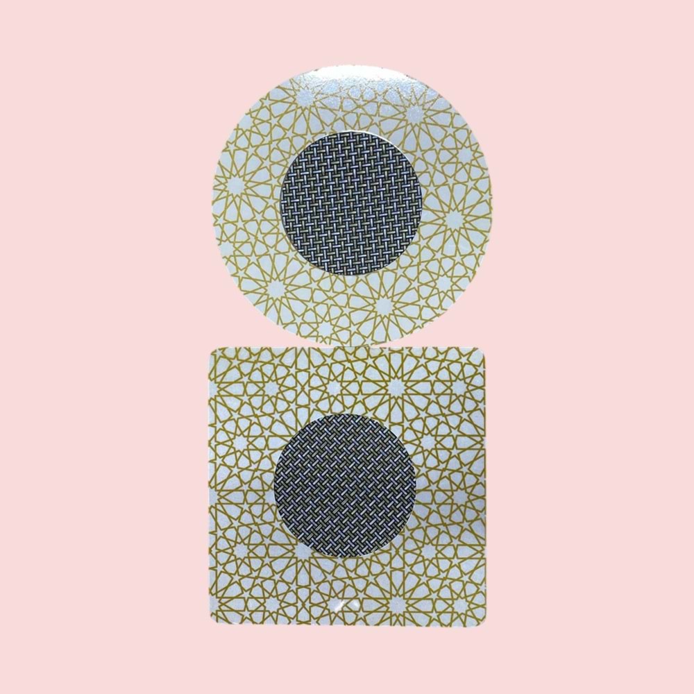 ENF-665 KARE-YUVARLAK AHŞAP NİHALE