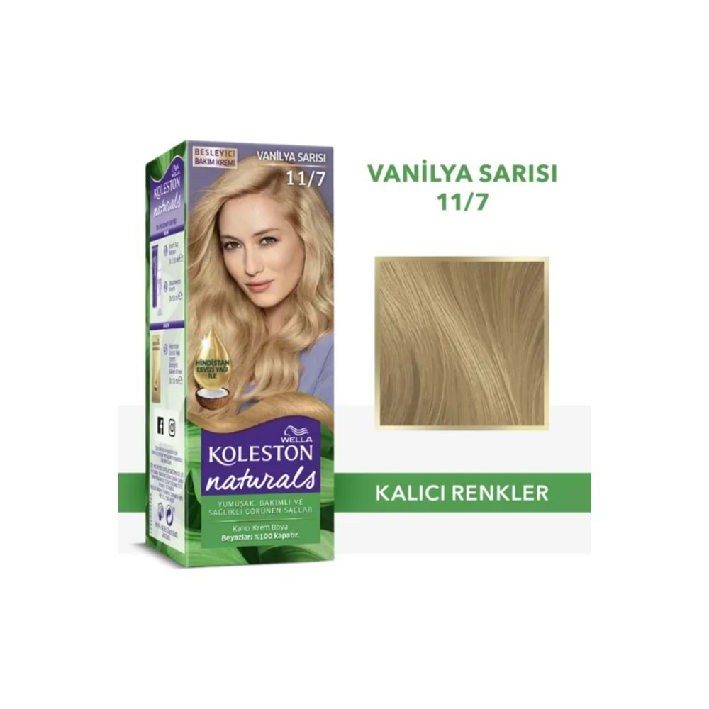 KOLESTON NATURALS 11/7 VANİLYA SARISI