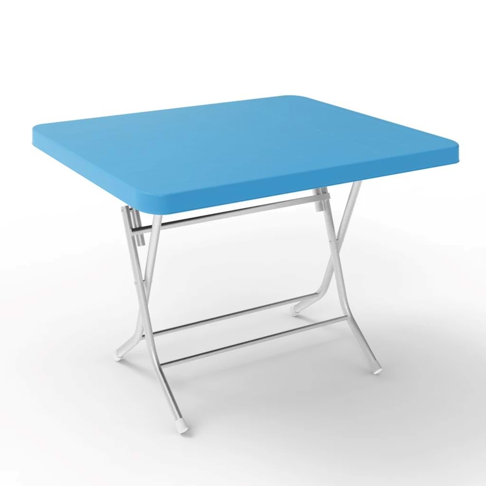 DİDİM 80X80 METAL AYAKLI PLASTİK MASA