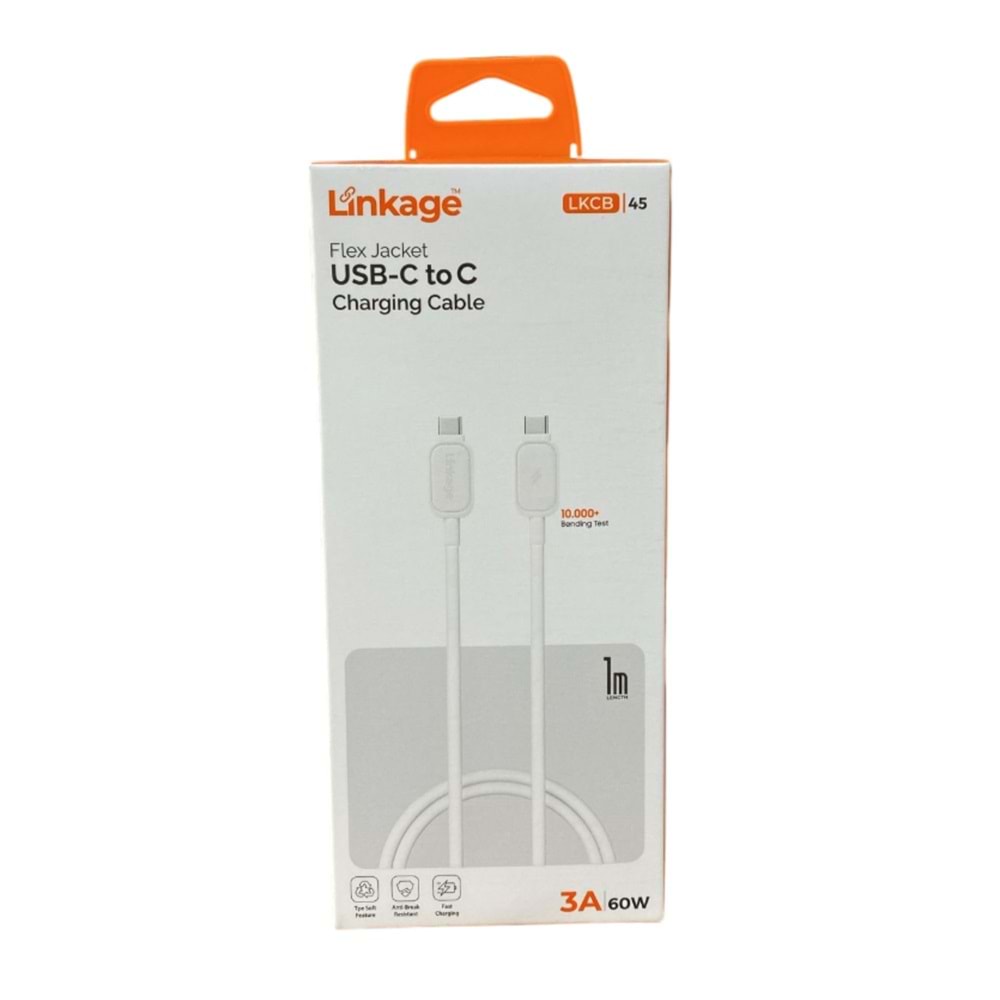 LKCB-45 TYPE-C ŞARJ VE DATA KABLOSU