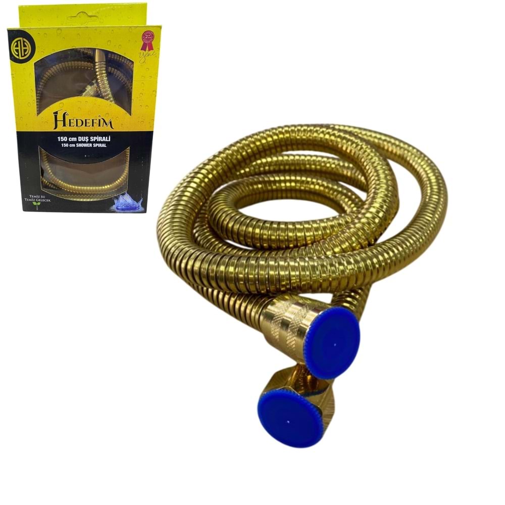 HEDEFİM GOLD ÇELİK DUŞ HORTUMU 150 CM
