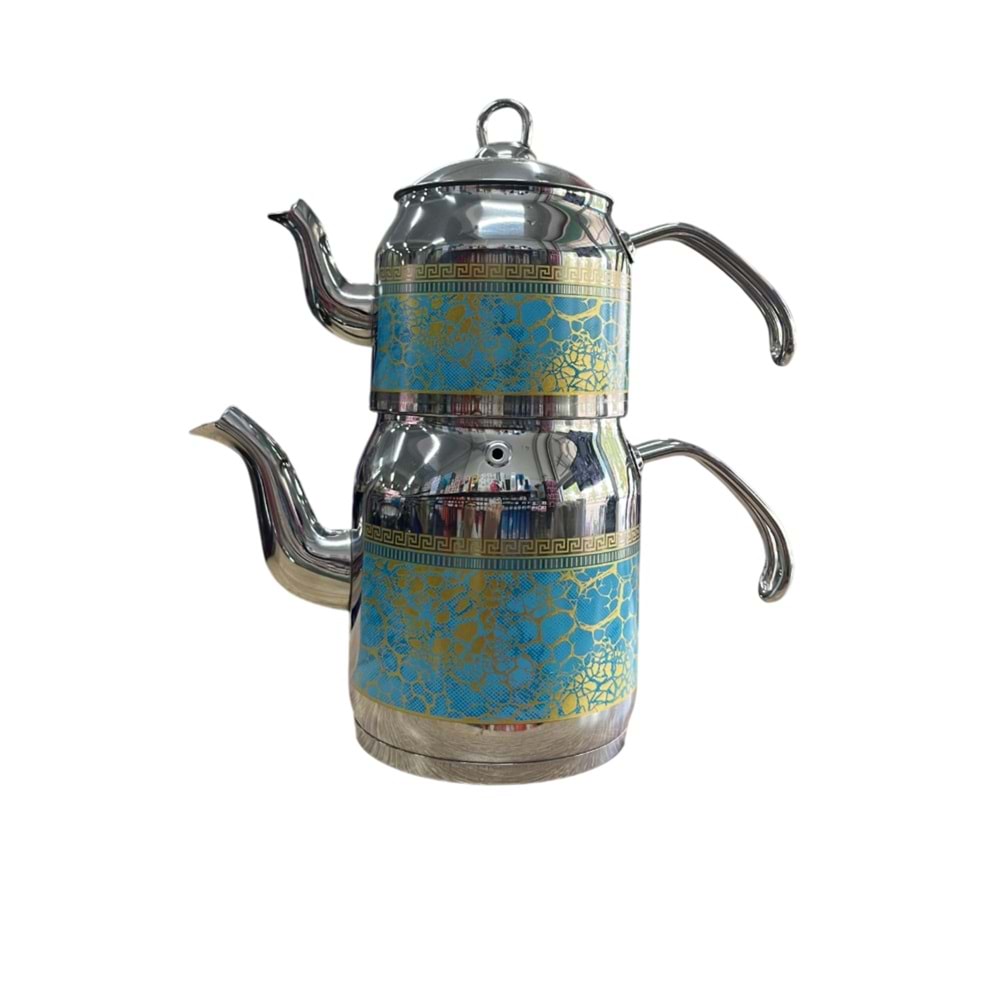 PEGASUSS LÜX AÇELYA İDEAL BOY ÇAYDANLIK TAKIMI DEMİR KULP