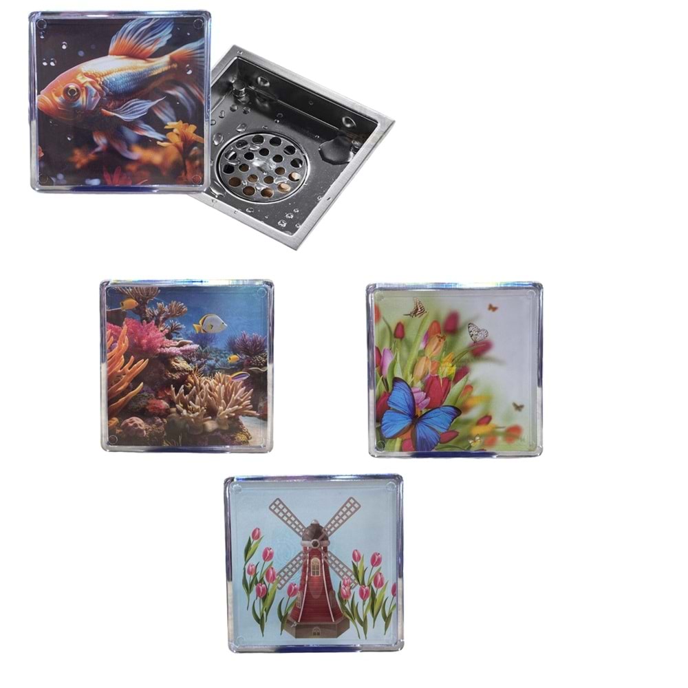 IŞK-097 LÜKS BANYO GİDER KAPAĞI