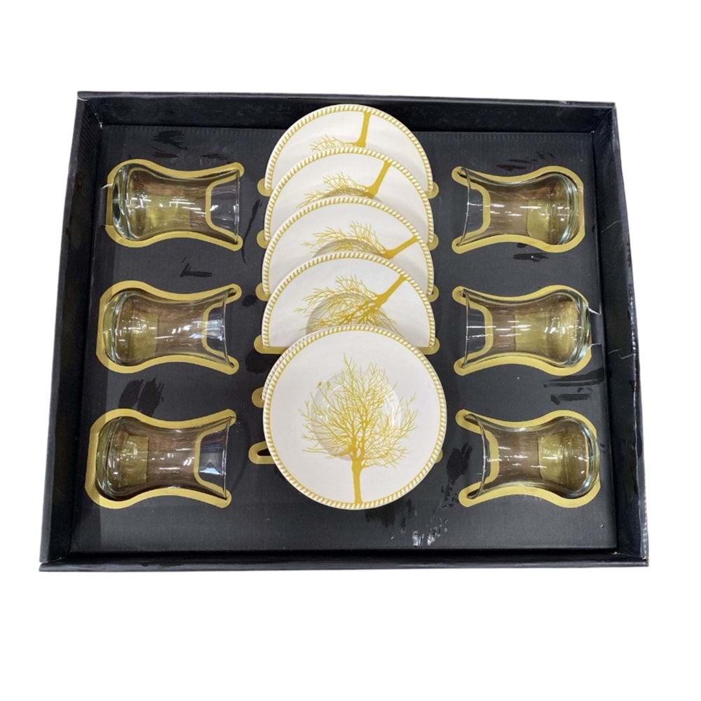 BVR-0031 BAVYERA ÇAY BARDAĞI SETİ 12 PARÇA