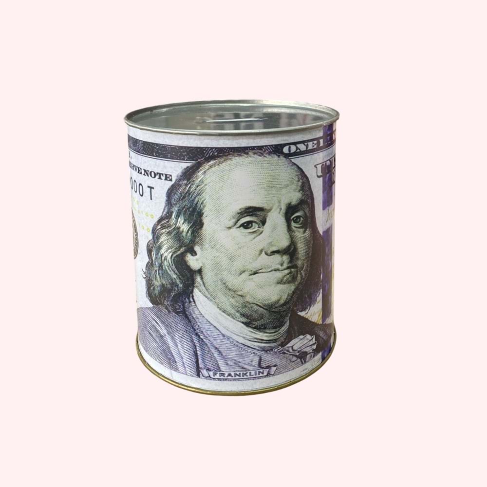 JUMBO BOY DESENLİ METAL KUMBARA