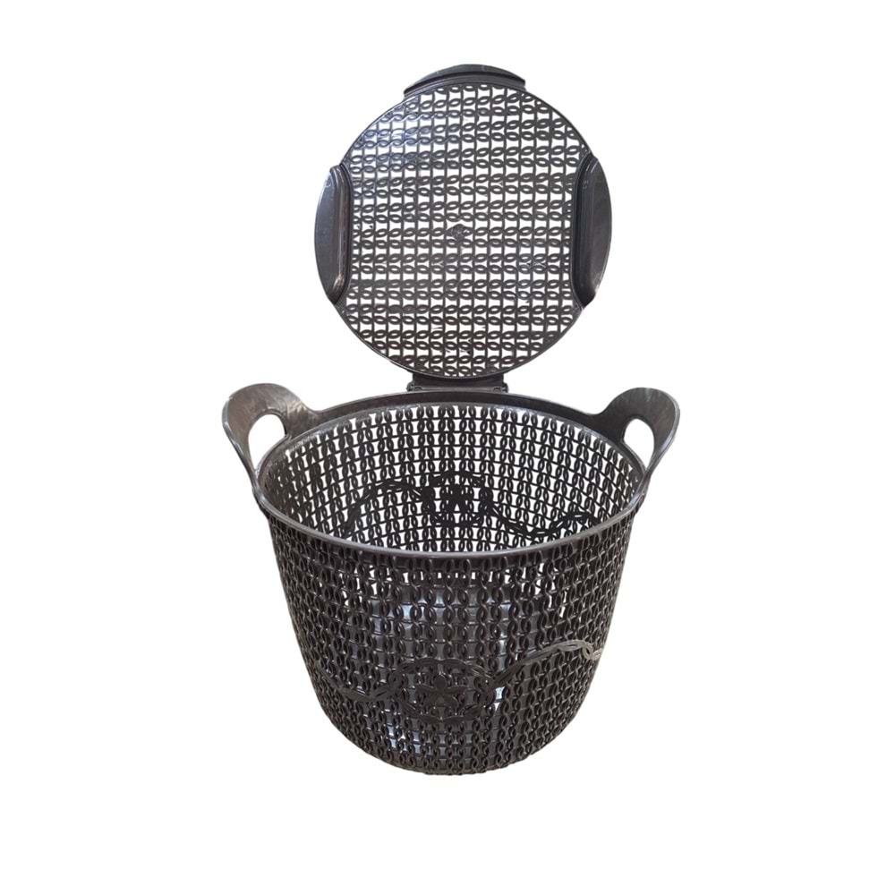 KOD:773 ÖRGÜ ÇOK AMAÇLI KAPAKLI SEPET