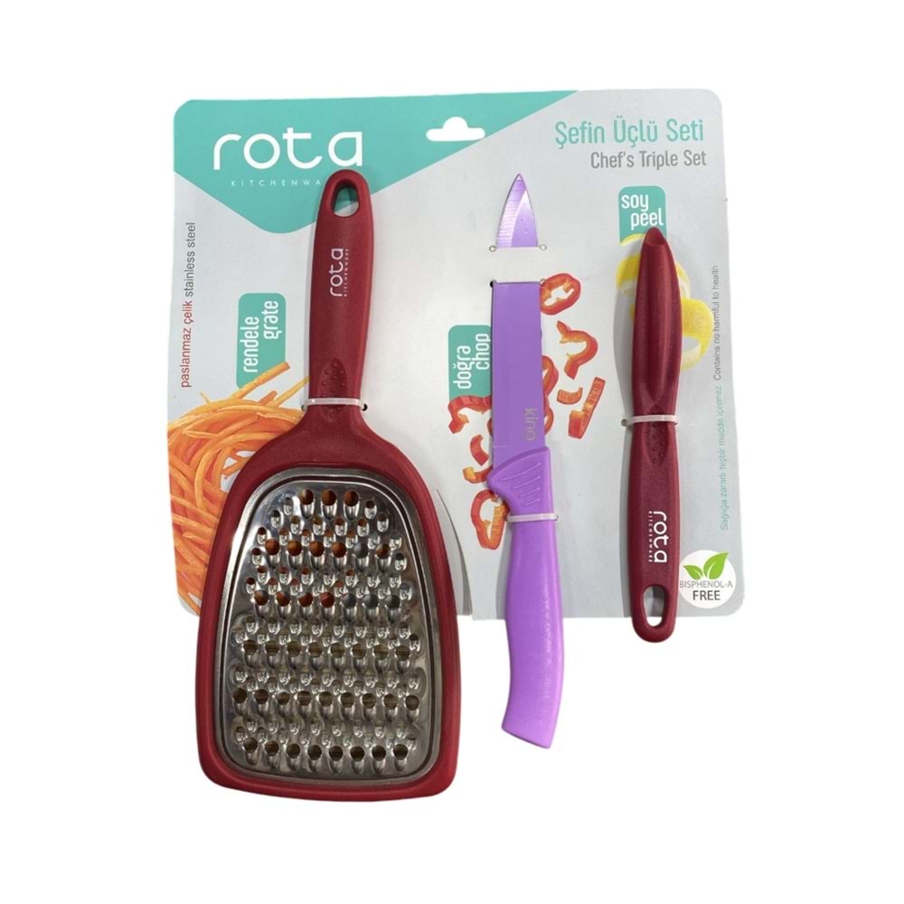 RT-325 ŞEFİN 3 LÜ SETİ