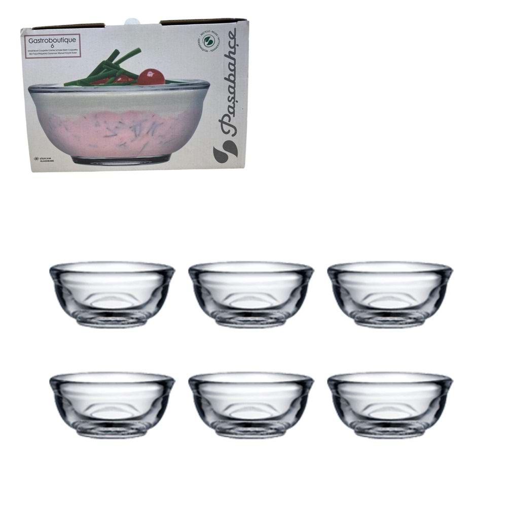 PAŞABAHÇE GASTROBOUTIQUE KASE 6 LI