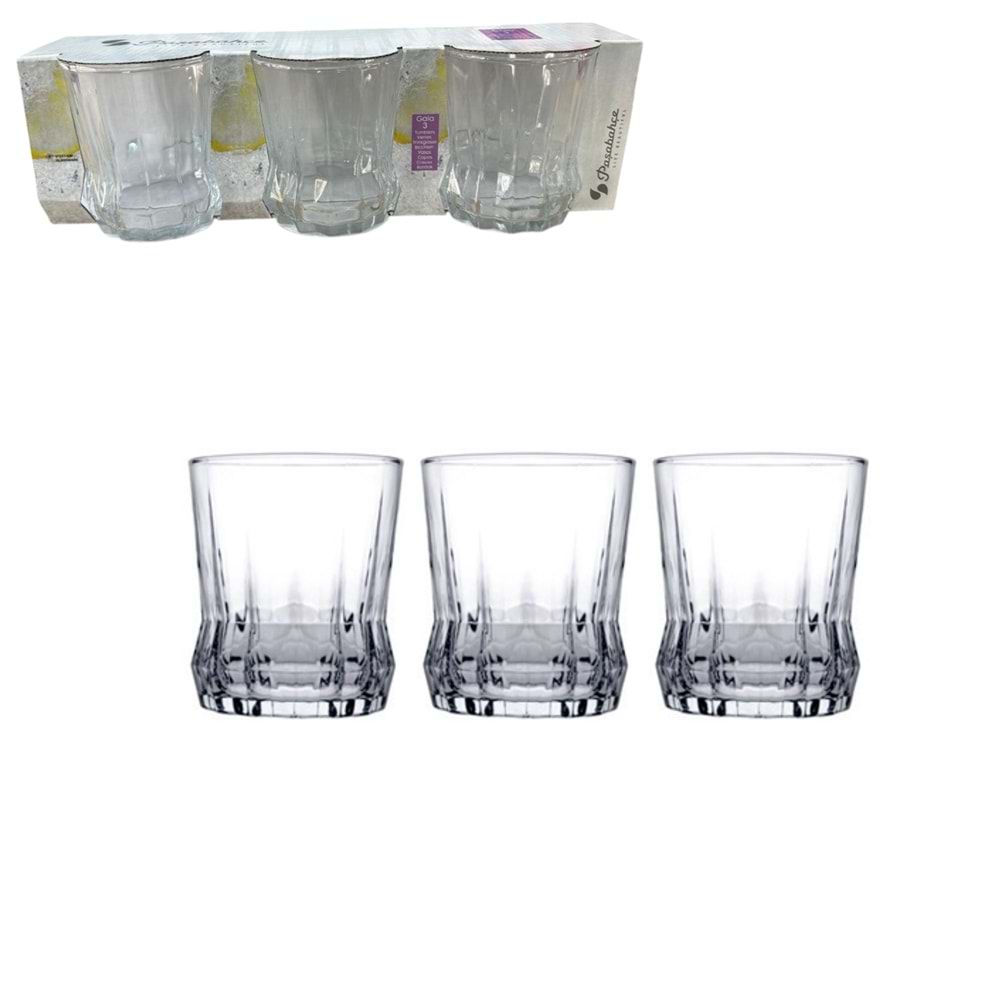 PAŞABAHÇE GAİA MEŞRUBAT BARDAĞI 3 LÜ KL:6