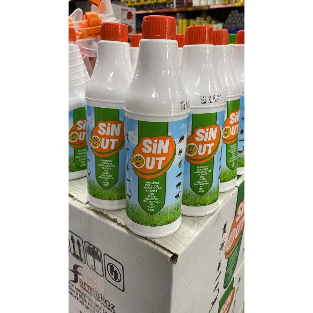 SİNOUT HAŞERE İLACI 500 ML