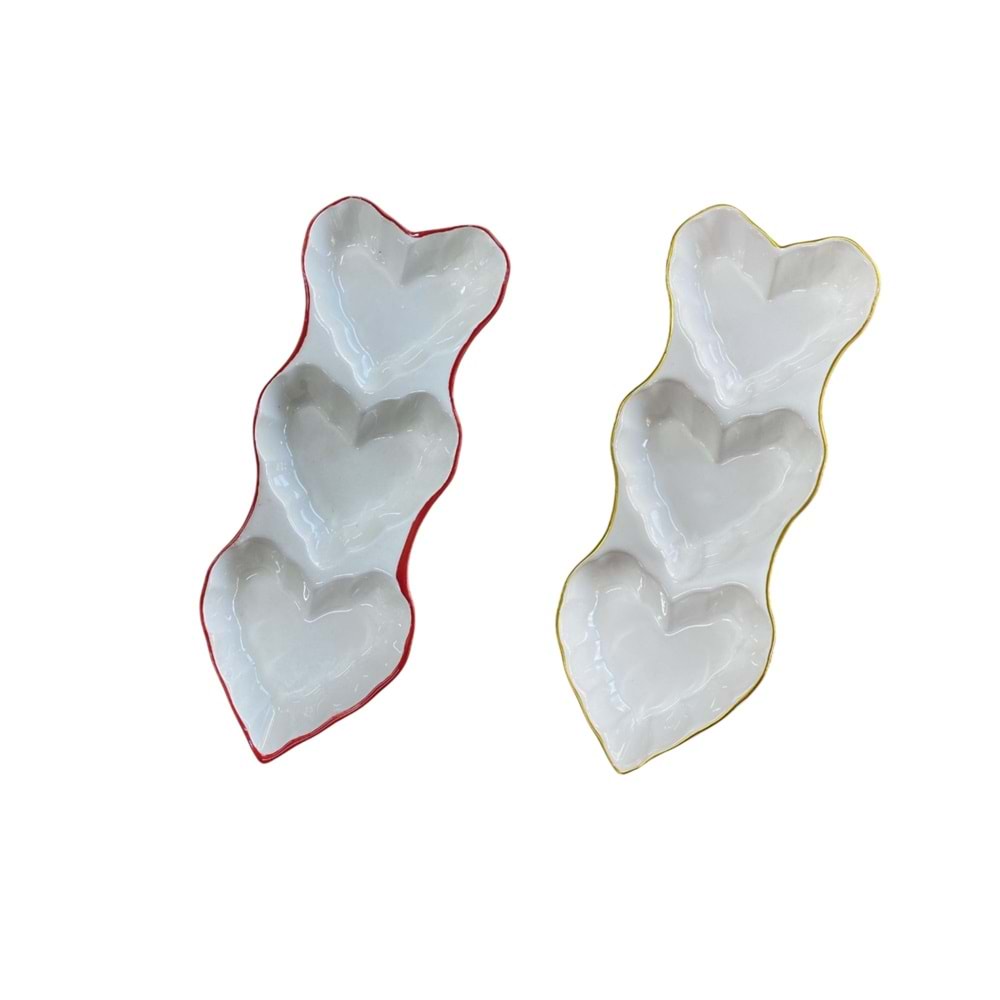 SERAMİK KALP ÇEREZLİK