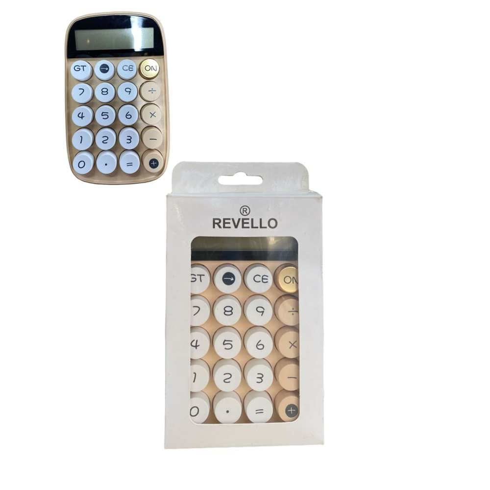 RV-66 REVELLO RENKLİ HESAP MAKİNESİ