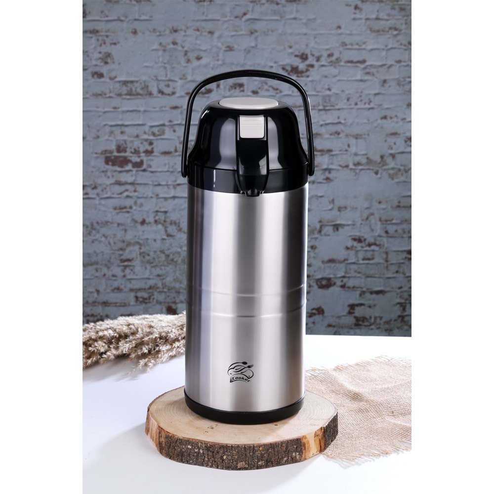 *CKR-2009 COOKER ÇELİK TERMOS 4.5 LT
