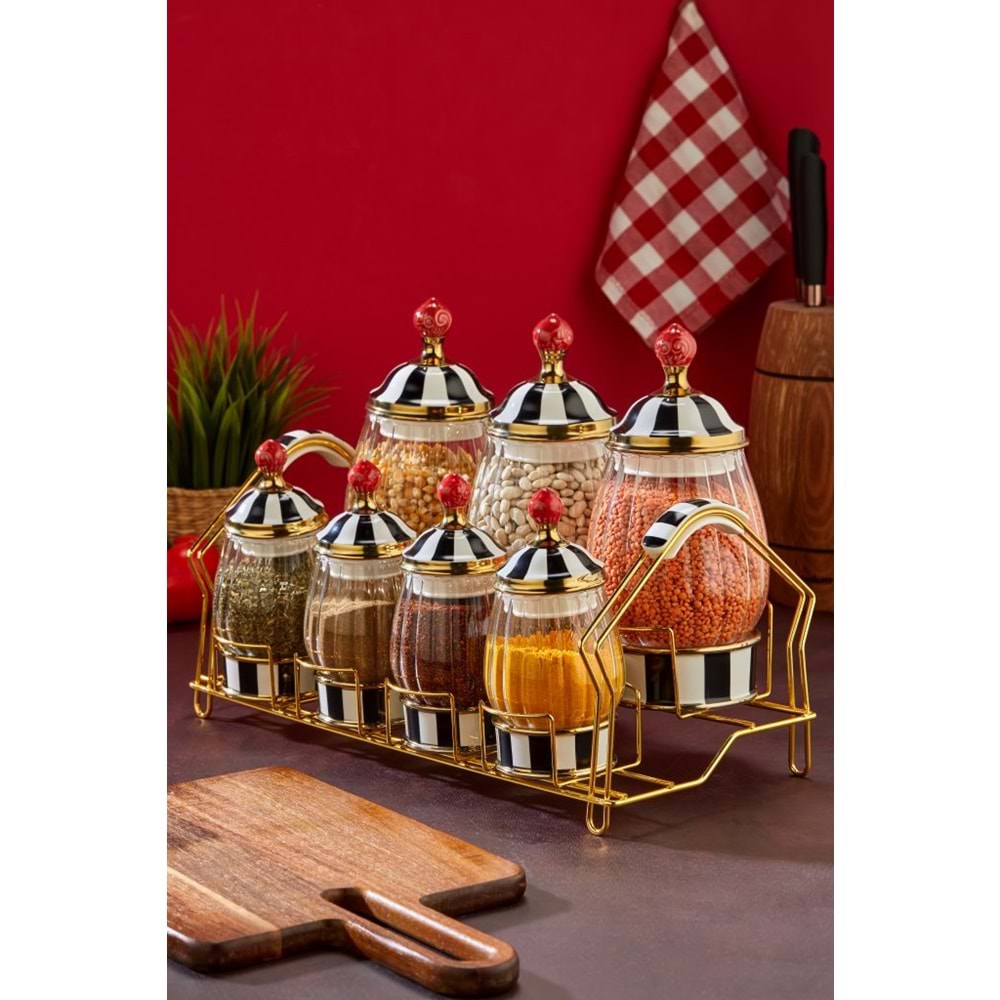 *CKR-3442 COOKER BAHARATLIK SETİ 7 PRÇ