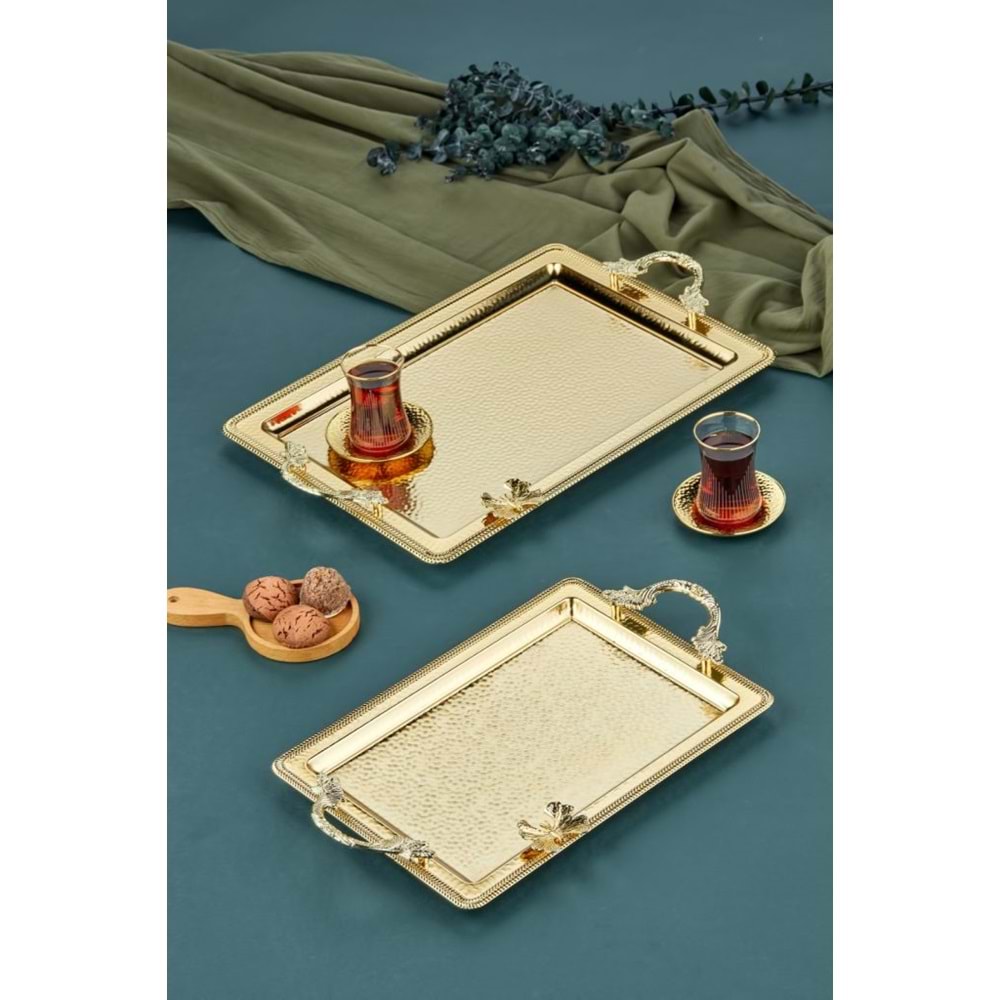 *CKR-3250 COOKER METAL TEPSİ SETİ 2 Lİ