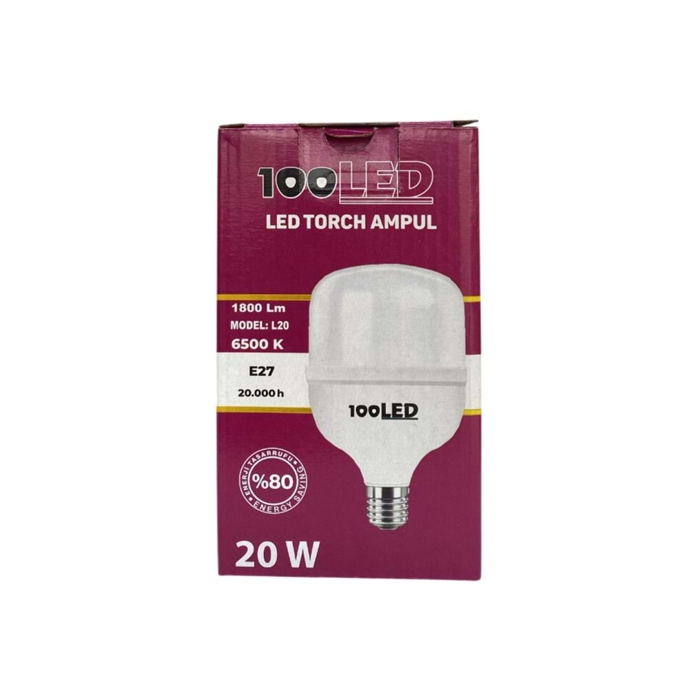 100 LED AMPÜL 20 W