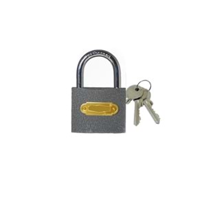 ASMA KİLİT GRİ KISA 63MM