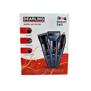 RF-336 3IN1 TIRAŞ MAKİNESİ DEARLING