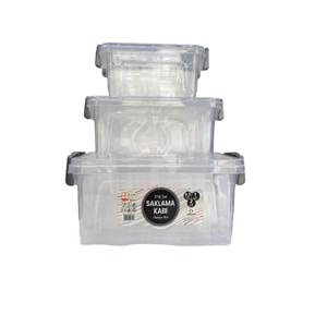 DİNÇKAN SAKLAMA KABI 3 LÜ SET