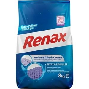 RENAX MATİK TOZ DETERJAN BEYAZ VE RENKLİ 