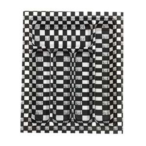 ACERO-20132 TİNY DAMA DESEN 5 GÖZLÜ KAŞIKLIK 30X36