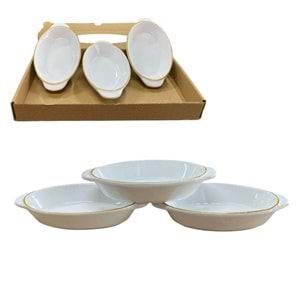 SERAMİK TABAK SETİ 3 LÜ