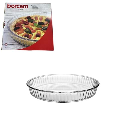 PAŞABAHÇE BORCAM YUVARLAK TEPSİ KL:6
