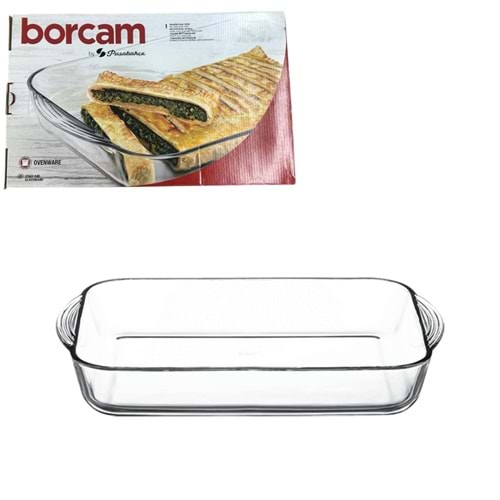 PAŞABAHÇE BORCAM DİKDÖRTGEN TEPSİ