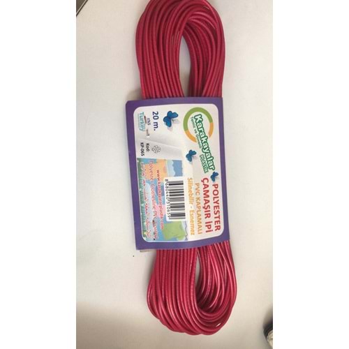 KP-065 KARAKAYALAR POLYESTER ÇAMAŞIR İPİ 20M