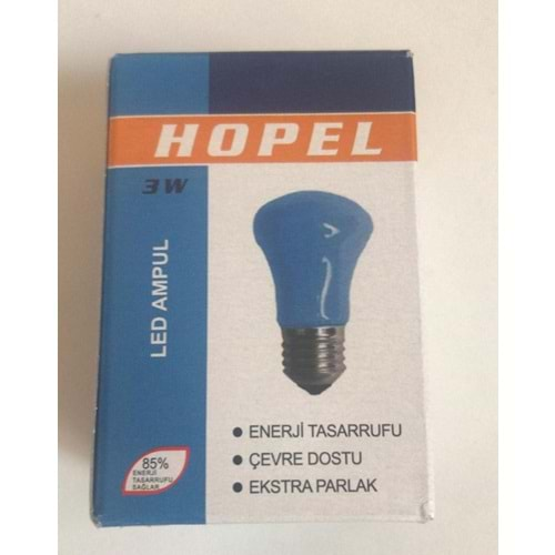 HOPEL LED GECE AMPUL 3 W