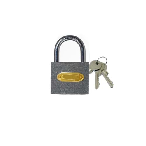 ASMA KİLİT GRİ KISA 50MM
