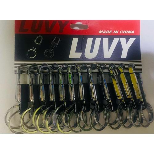 LUVY ANAHTARLIK KROM*12 PCS*