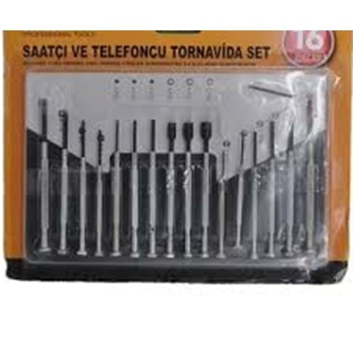 FAYTEK-07 TORNAVİDA SETİ*16 PCS*