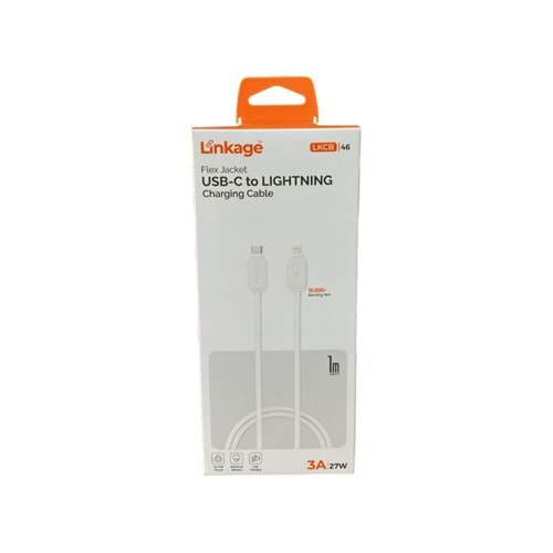 LKCB-46 İPHONE ŞARJ VE DATA KABLOSU