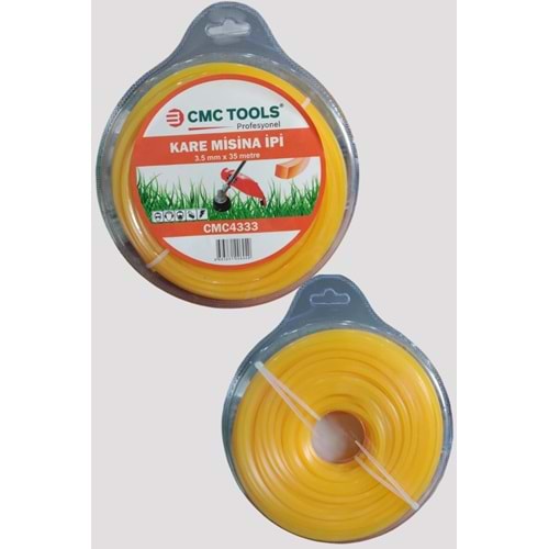 CMC-4333 MİSİNA İPİ KARE 3.5mmX35mt