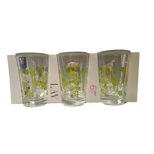 LV-22010 SB2194ED ÇİÇEK D. SU BARDAĞI 6 LI 