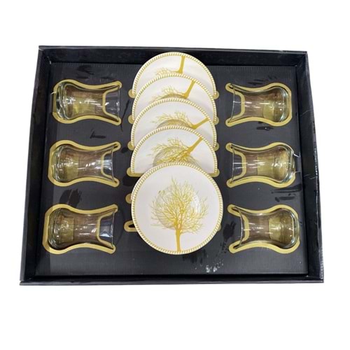 BVR-0031 BAVYERA ÇAY BARDAĞI SETİ 12 PARÇA