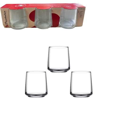 PAŞABAHÇE TOKİO MEŞRUBAT BARDAĞI 3 LÜ KL:8