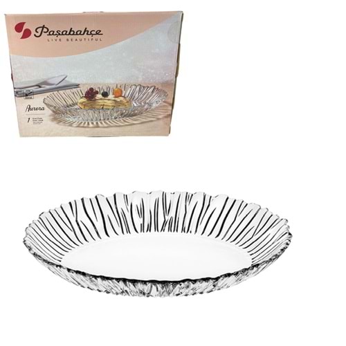 PAŞABAHÇE AURORA OVAL BÜYÜK SERVİS TABAĞI KL:6
