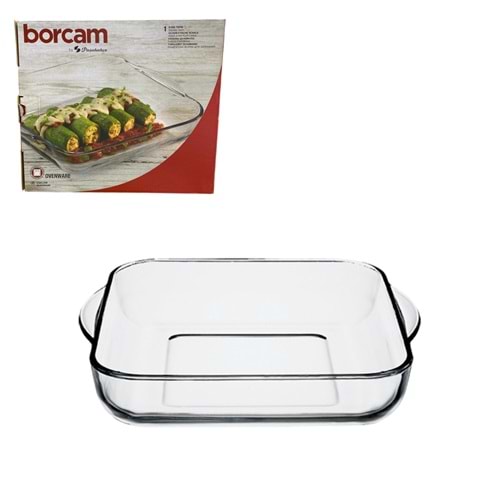 PAŞABAHÇE BORCAM KARE TEPSİ KL:6