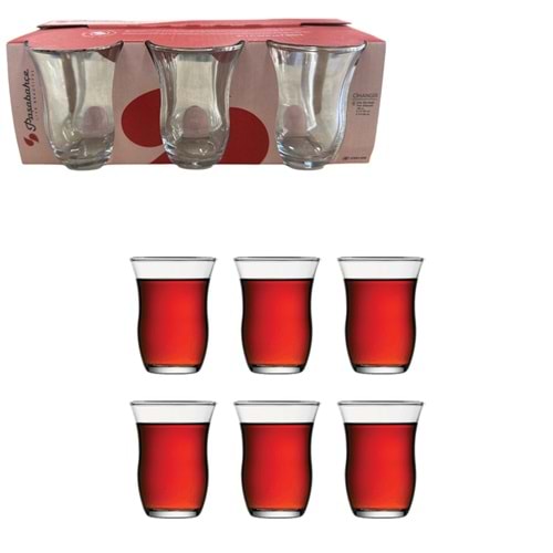 PAŞABAHÇE CİHANGİR ÇAY BARDAK 6 LI KL:12
