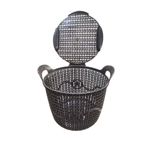 KOD:773 ÖRGÜ ÇOK AMAÇLI KAPAKLI SEPET