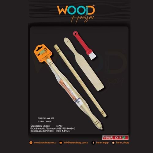 WH OKLAVA SETİ 3 LÜ